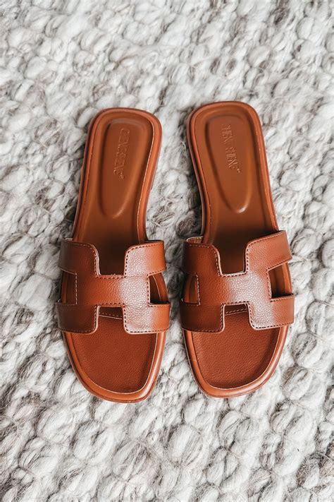 hermes schlappe|hermes dupe sandals.